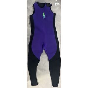 ScubaPro‎ Long John Wetsuit Men's Large 3mm Purple Black Sleeveless Diving Suit